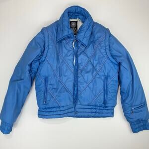 Men's Blue Puffer Jacket